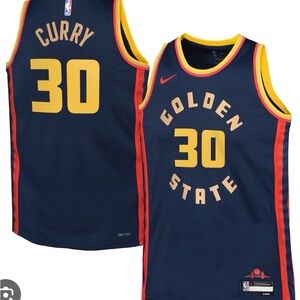 NIKE STEPHEN CURRY Golden State Warriors CITY EDITION SWINGMAN JERSEY Men XLarge